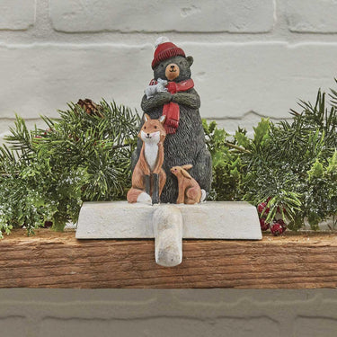 Bear Stocking Hanger - Set of 2 Park Designs - The Fox Decor